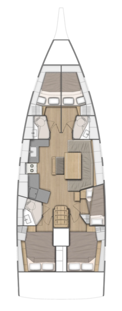 Segelboot mieten in Álimos - Bénéteau Oceanis 46.1