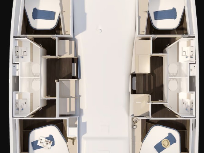 Vermietung Katamaran Fountaine Pajot mit Führerschein