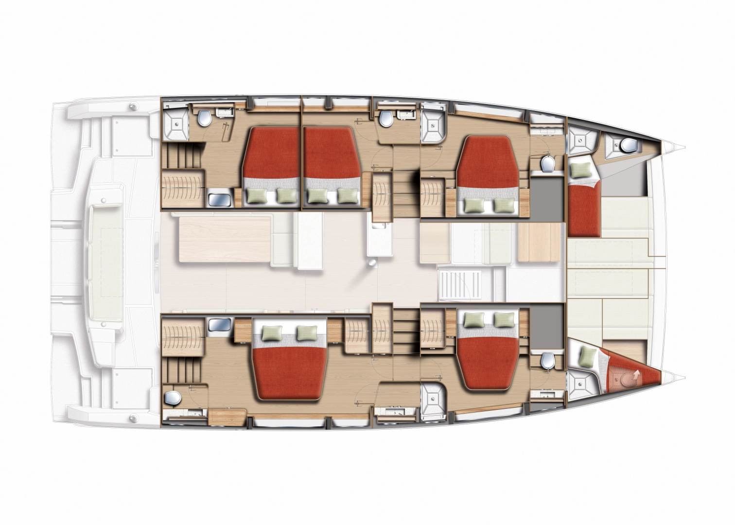 Boot mieten Kaštela günstig Bali 5.2 - 5 + 2 cab.