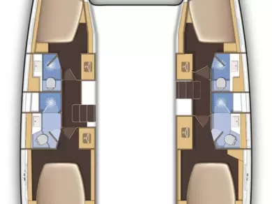 Katamaran mit oder ohne Skipper Lagoon mieten in Lefkáda