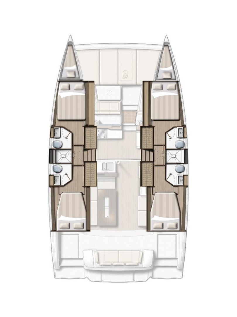 Bootsverleih Bali Bali 4.2 Gouviá Samboat