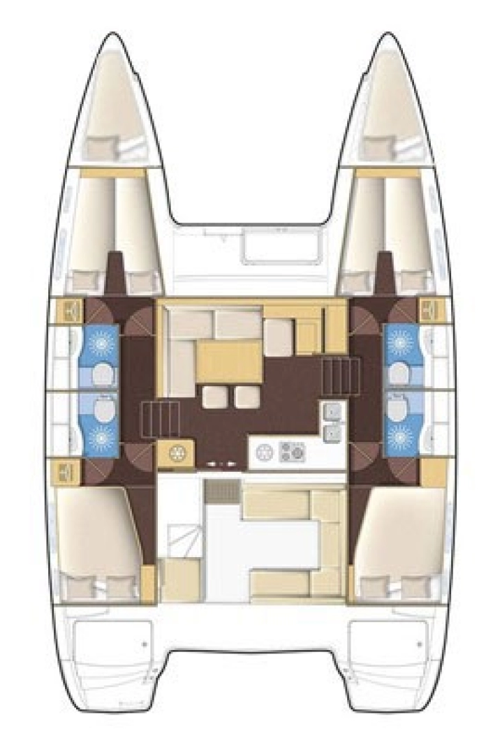 Katamaran mieten in Álimos - Lagoon Lagoon 400 S2