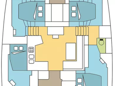 Bootsverleih Lagoon Lagoon 52 F Pirovac Samboat