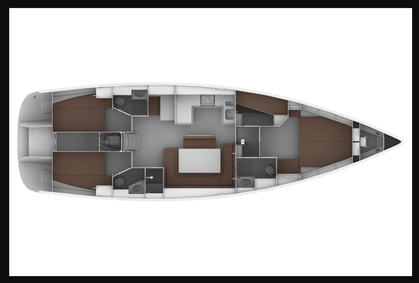 Segelboot mieten in Rhodos - Bavaria Cruiser 50