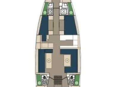 D&D Yacht D&D Kufner 54 mieten Trogir