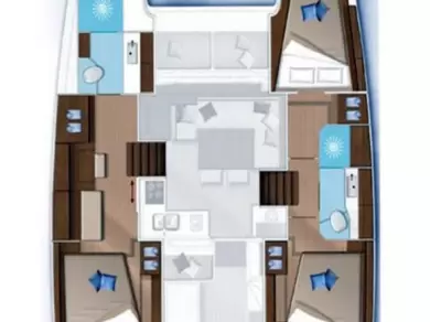 Katamaran mieten in Trogir - Lagoon Lagoon 40