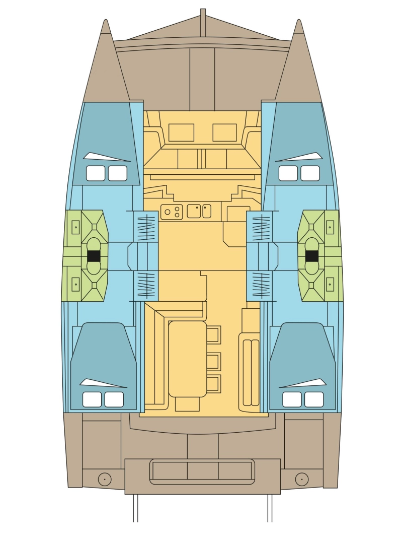 Katamaran mit oder ohne Skipper Bali mieten in Airlie Beach