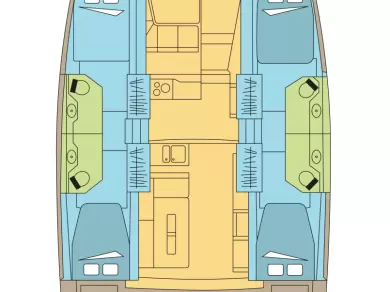 YachtCharter in Fethiye - Bali Bali 4.2 auf SamBoat