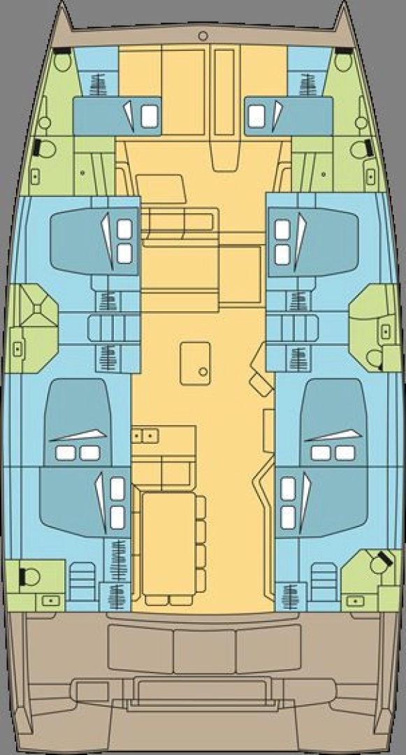 Boot mieten Raiatea Island günstig Bali 5.4