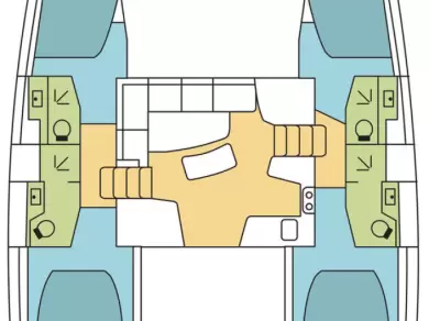 Vermietung Katamaran Lagoon mit Führerschein