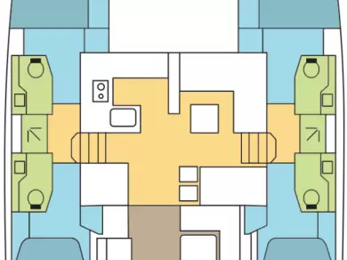 Ein Nautitech Nautitech 46 Fly mieten in Le Marin