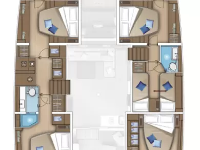 Katamaran mit oder ohne Skipper Lagoon mieten in Kaštela