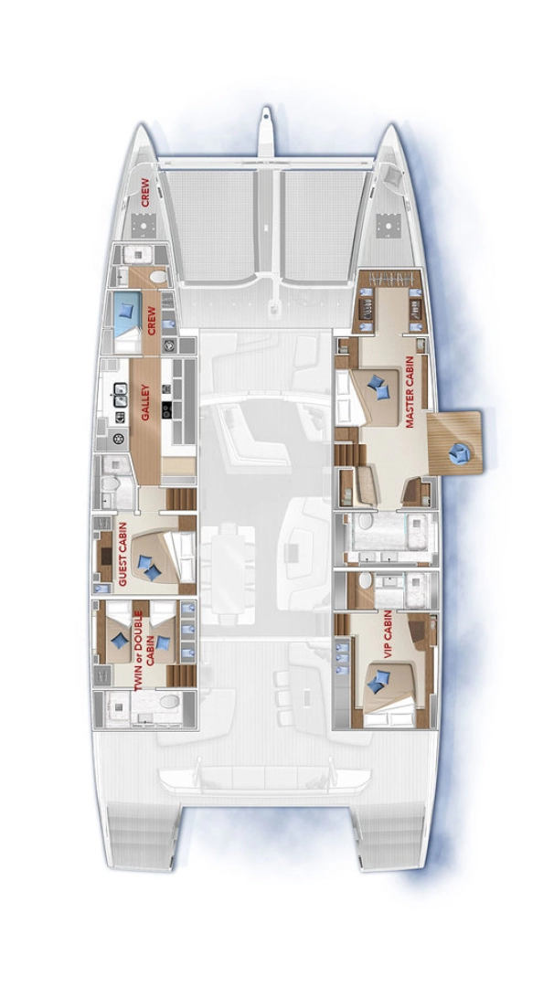 Katamaran mit oder ohne Skipper Lagoon mieten in Split