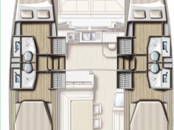 Katamaran mit oder ohne Skipper Bali mieten in Lefkáda