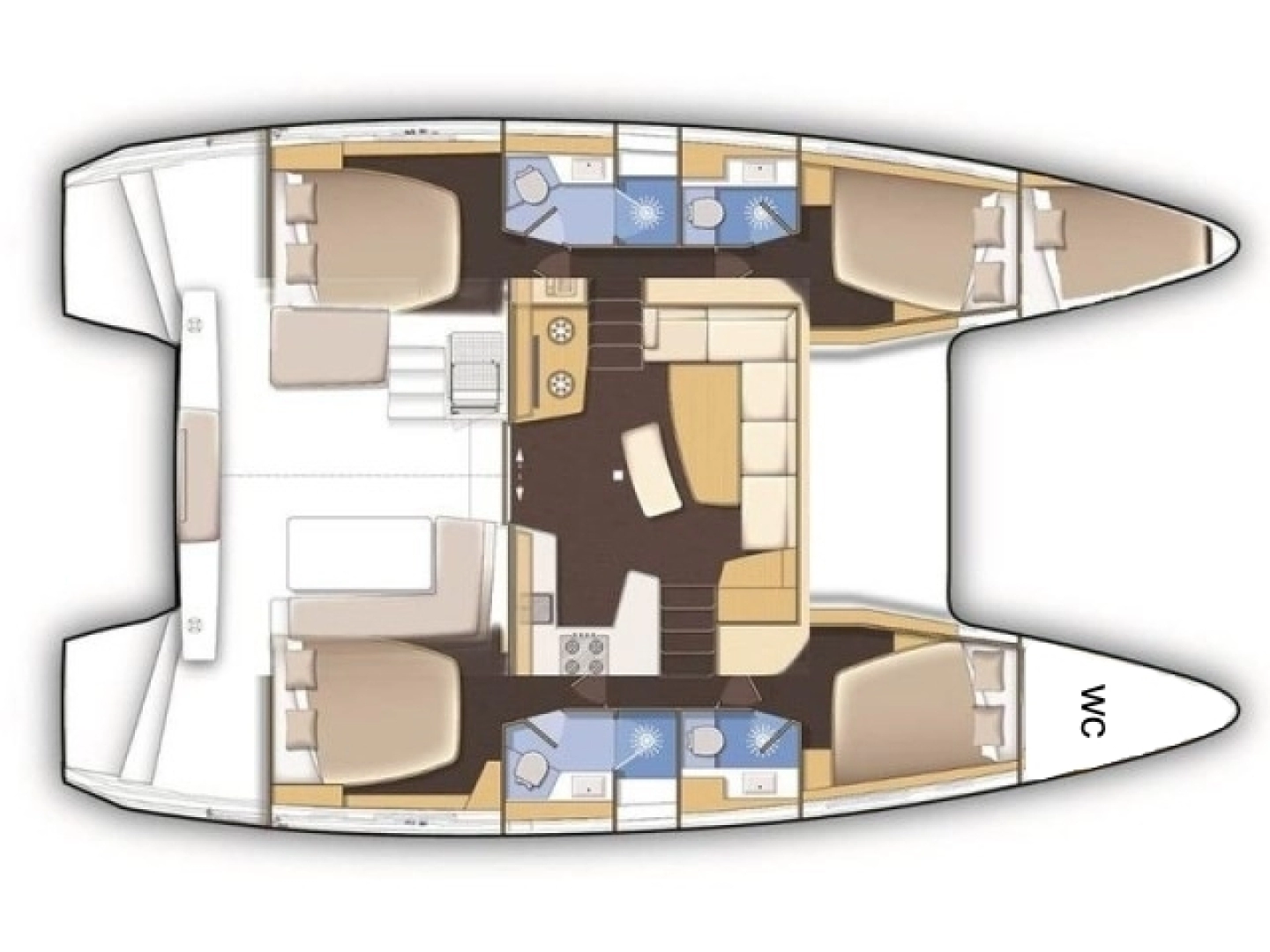Bootsverleih Lagoon Lagoon 42 Paros (Insel) Samboat