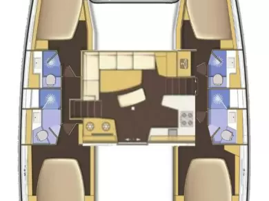 YachtCharter in Álimos - Lagoon Lagoon 42 auf SamBoat