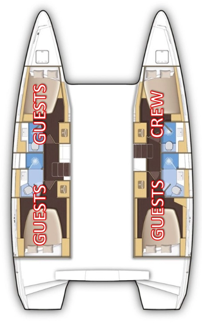 Boot mieten Split günstig Lagoon 42