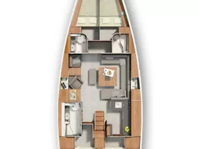 Segelboot mit oder ohne Skipper Hanse mieten in Seget Donji