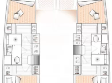 Katamaran mit oder ohne Skipper Excess mieten in Álimos