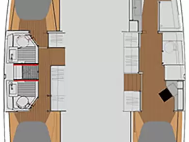 Fountaine Pajot Astrea 42 mieten Mykonos (Island)