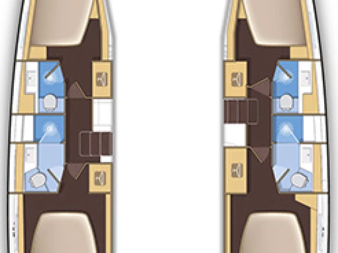 Katamaran mit oder ohne Skipper Lagoon mieten in Gouviá