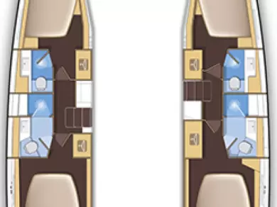 Katamaran mit oder ohne Skipper Lagoon mieten in Gouviá