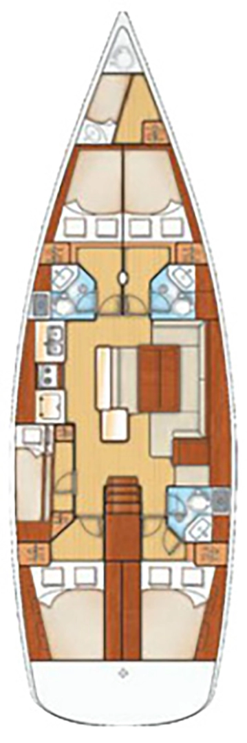 Boot mieten Kalkara günstig Oceanis 50