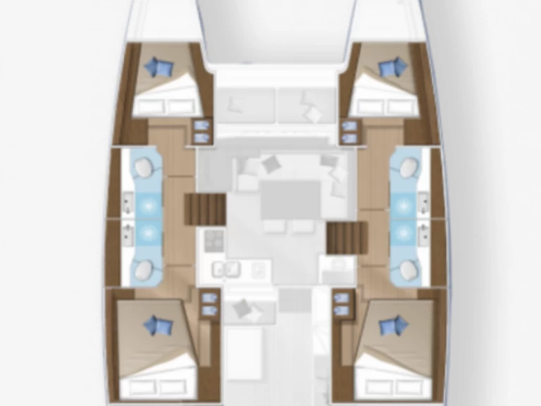 Vermietung Katamaran Lagoon mit Führerschein