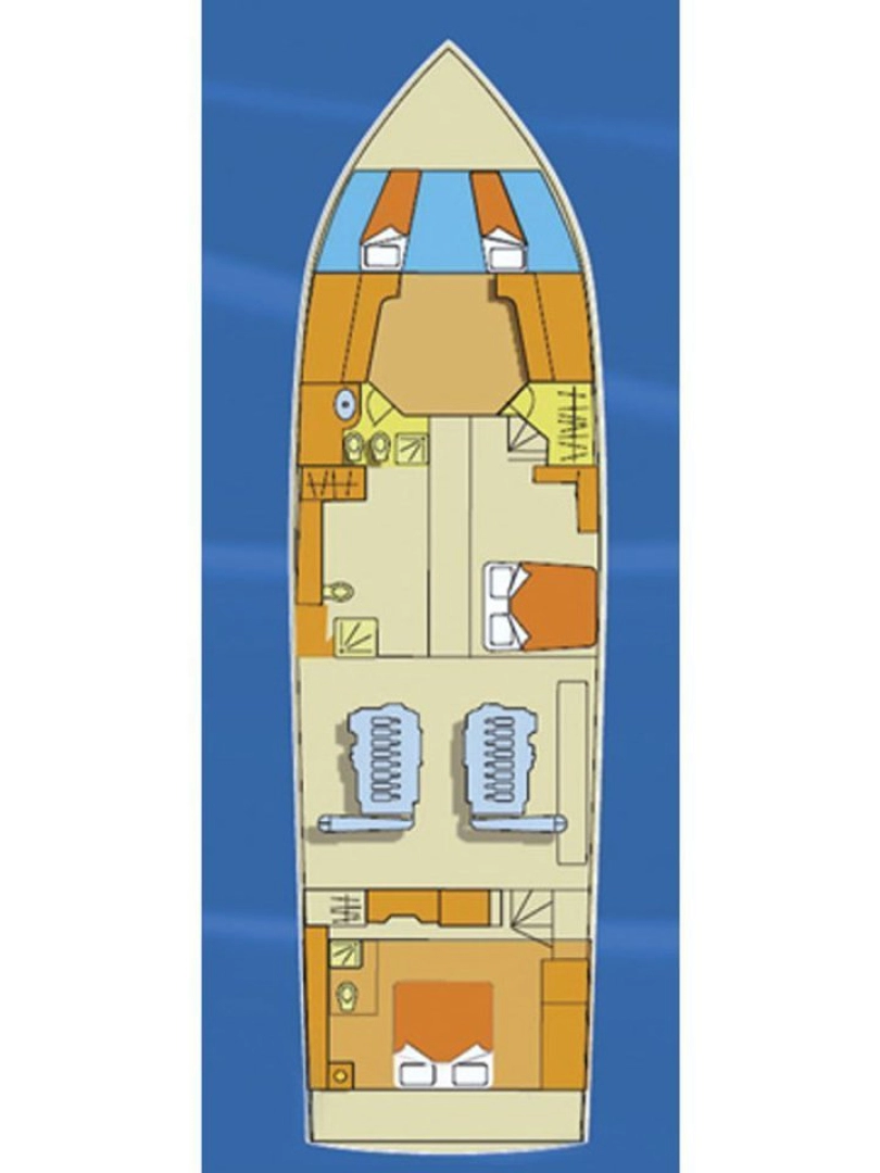 YachtCharter in Split - Cheoy Lee Shipyard Hong Kong Cheoy Lee 55 auf SamBoat