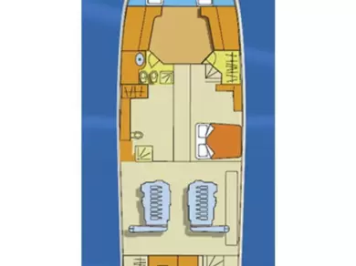 YachtCharter in Split - Cheoy Lee Shipyard Hong Kong Cheoy Lee 55 auf SamBoat