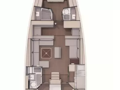 Vermietung Segelboot Dufour mit Führerschein