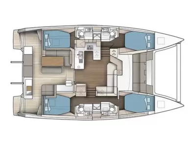 Ein Fountaine Pajot Astrea 42 mieten in Road Town