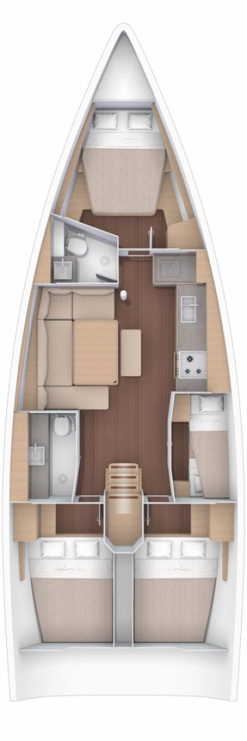 Dufour Dufour 430 Grand Large mieten Marseille