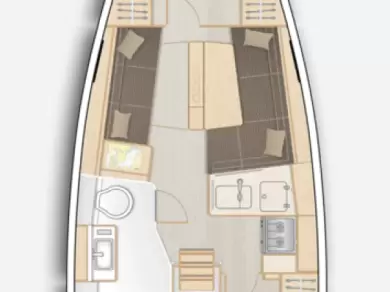 YachtCharter in Marseille - Hanse Hanse 348 auf SamBoat