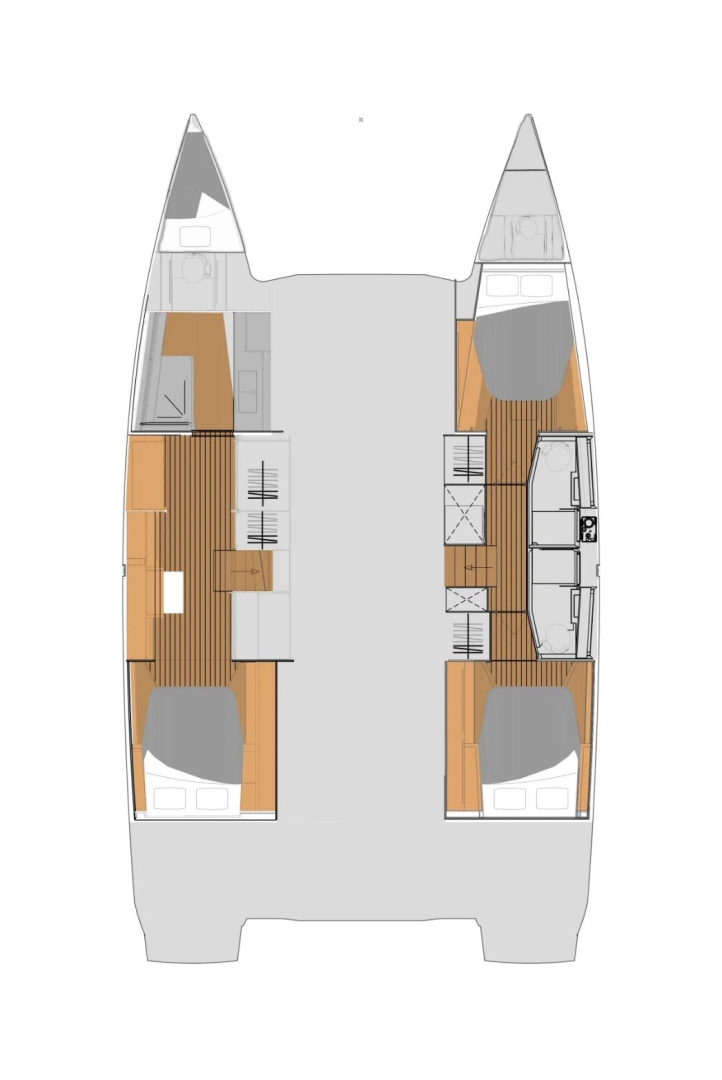 Boot mieten Mai Khao günstig Fountaine Pajot Elba 45 - 3 + 2 cab.