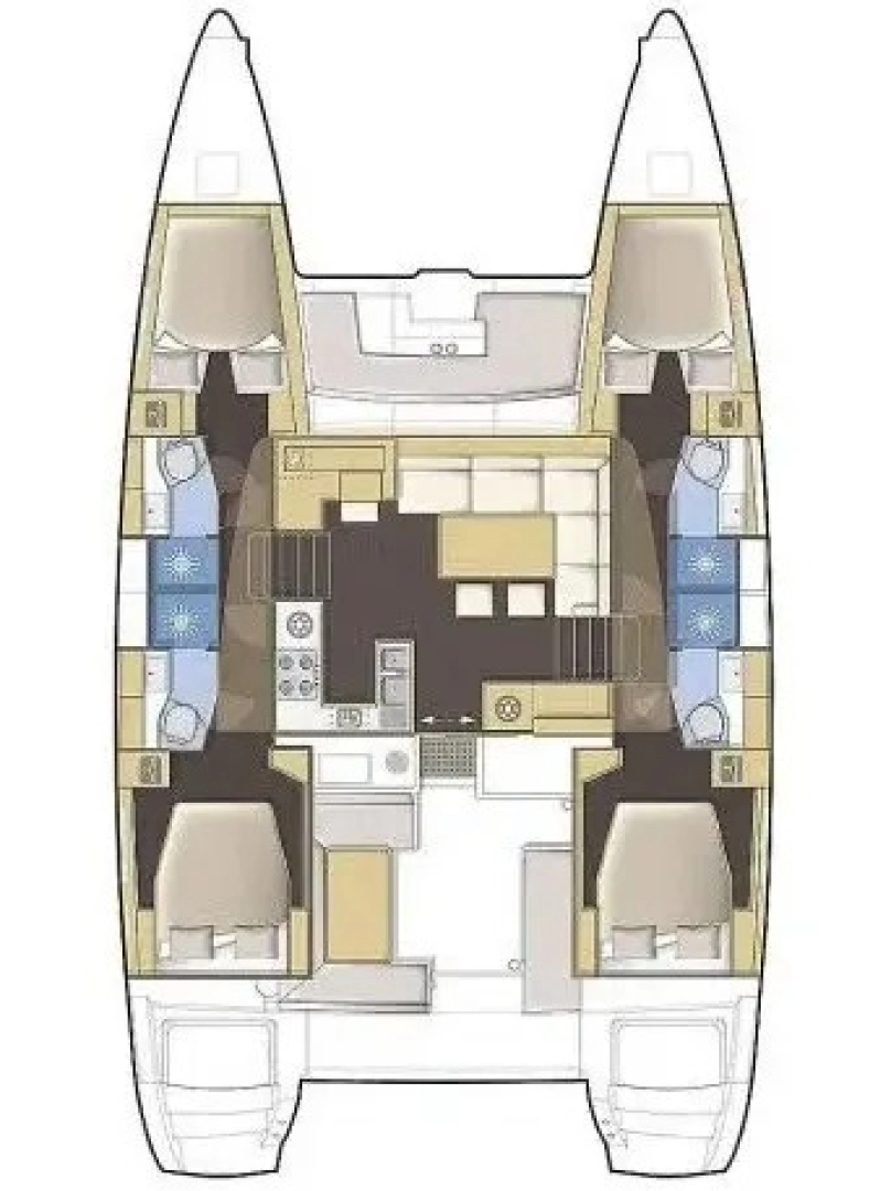 Bootsverleih Lagoon Lagoon 450 Rogoznica Samboat