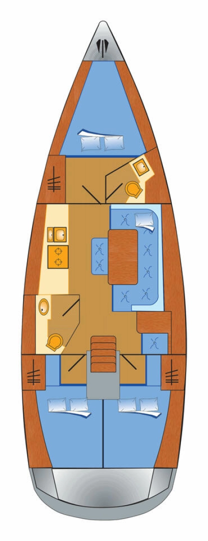 Bavaria Cruiser 41 mieten Barth