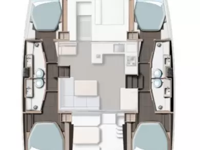 Katamaran mieten in Procida - Leopard Catamarans / Robertson & Caine Leopard 42 - 4 cab.