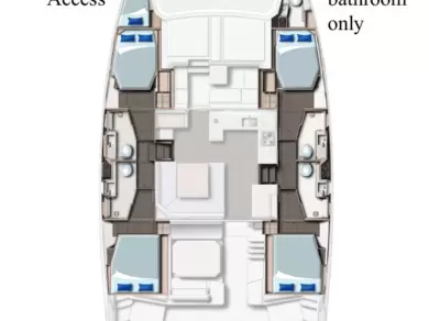 Katamaran mit oder ohne Skipper Leopard Catamarans / Robertson & Caine mieten in Cannigione di Arzachena