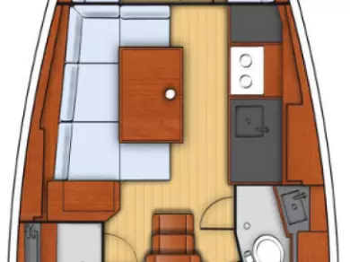 Vermietung Segelboot Bénéteau mit Führerschein