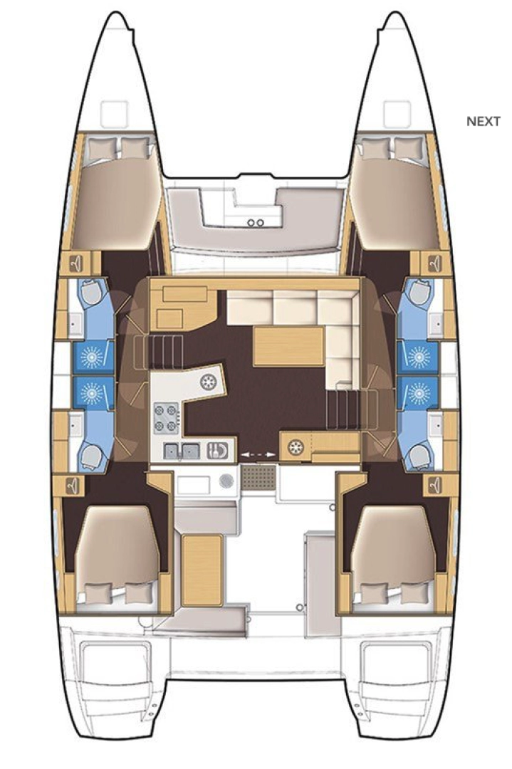 Katamaran mieten in Mai Khao - Lagoon Lagoon 450 Sport Top