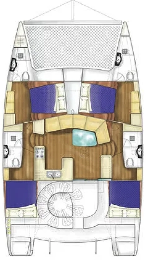 Vermietung Katamaran Custom Made mit Führerschein