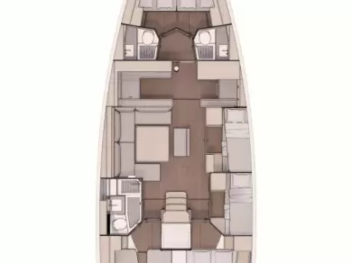 Boot mieten Seget Donji günstig Dufour 530