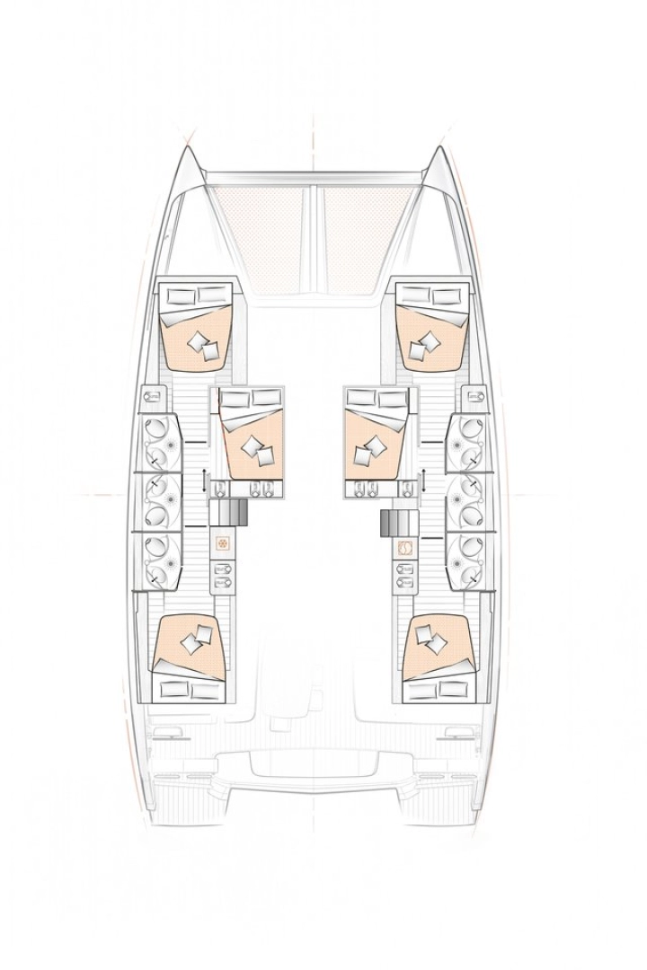 Vermietung Katamaran Excess mit Führerschein