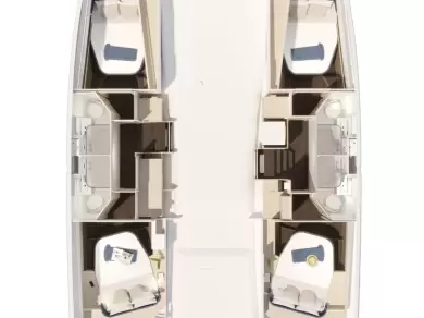 Katamaran mieten in Préveza - Fountaine Pajot Fountaine Pajot FP 44 Quatuor - 4 + 2 cab.