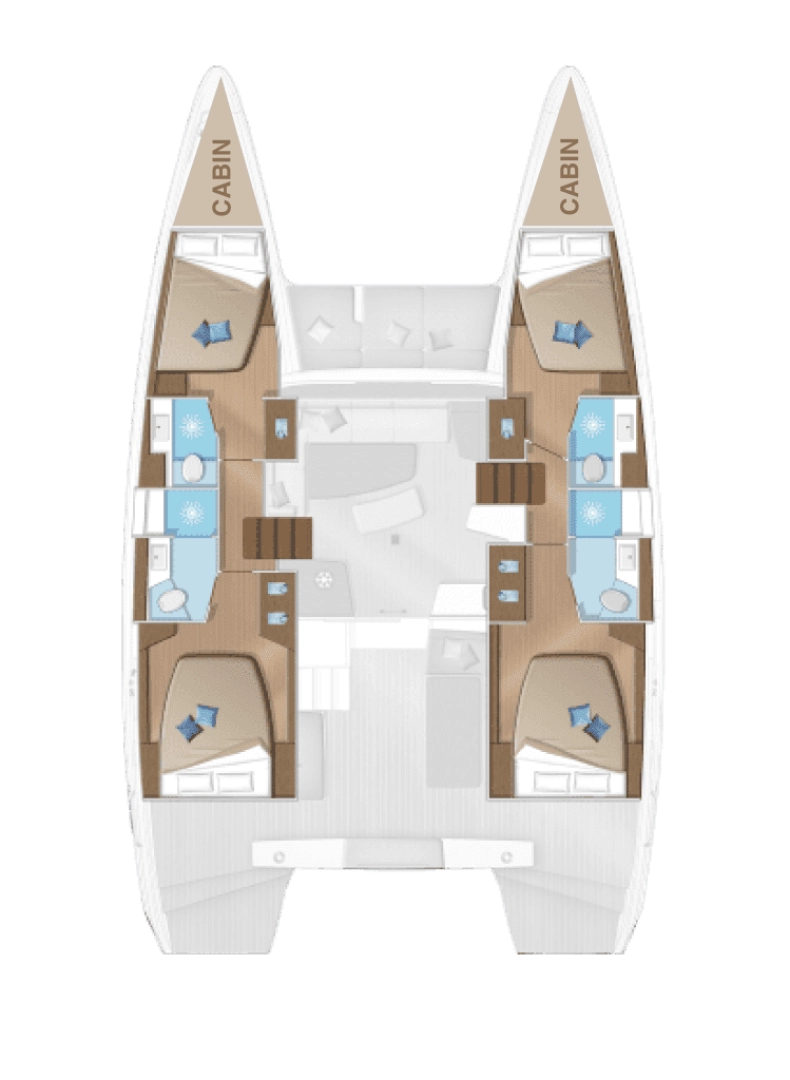 YachtCharter in Road Town - Lagoon Lagoon 42 auf SamBoat