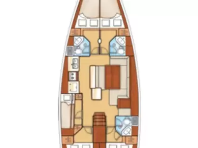 Vermietung Segelboot Bénéteau mit Führerschein