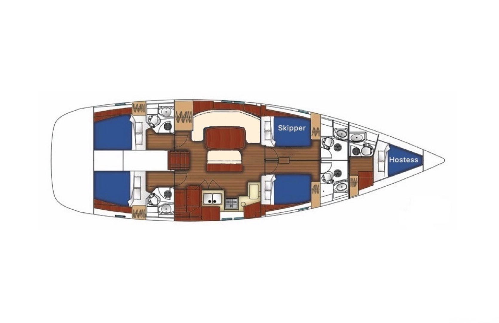 Segelboot mieten in Golfo Aranci - Bénéteau Oceanis 523 Clipper