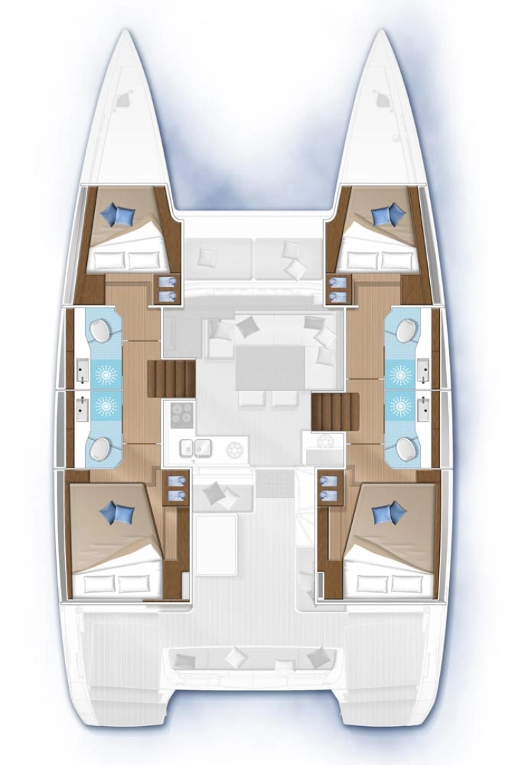 Boot mieten Šibenik günstig Lagoon 40