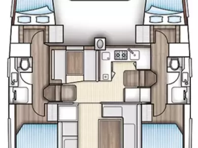 YachtCharter in Jezera - Nautitech Nautitech 40 auf SamBoat